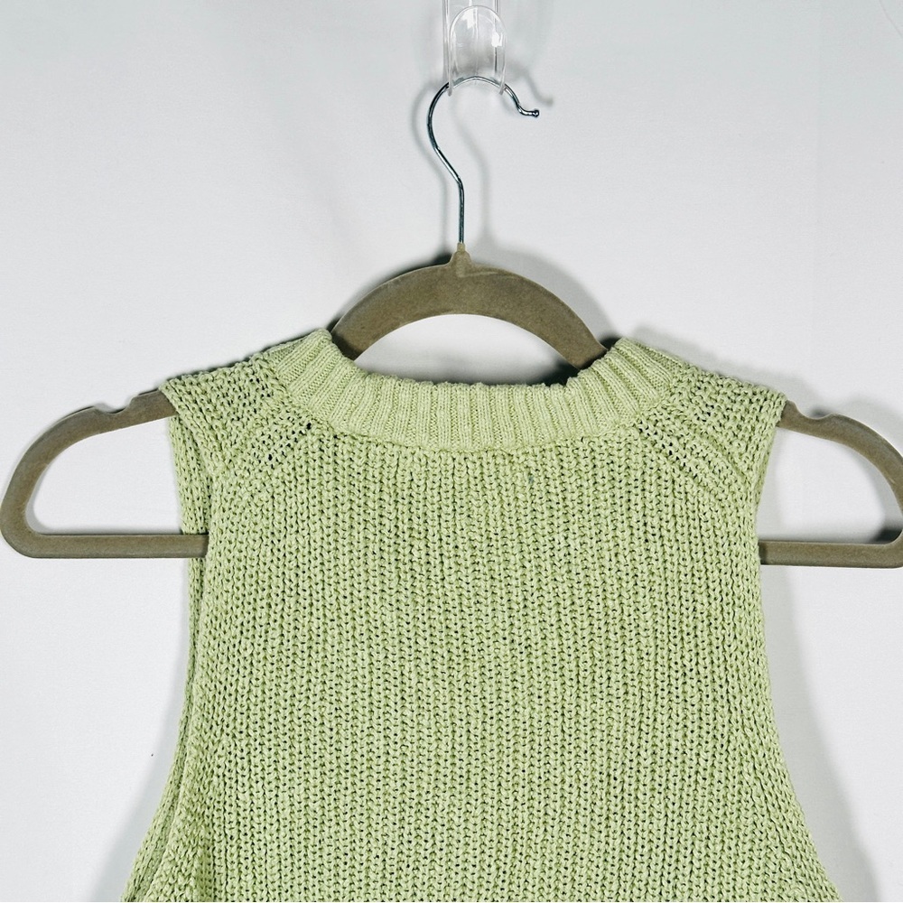 Madewell Pastel Sweater Tank Sage Green Women’s Large - Picture 12 of 12
